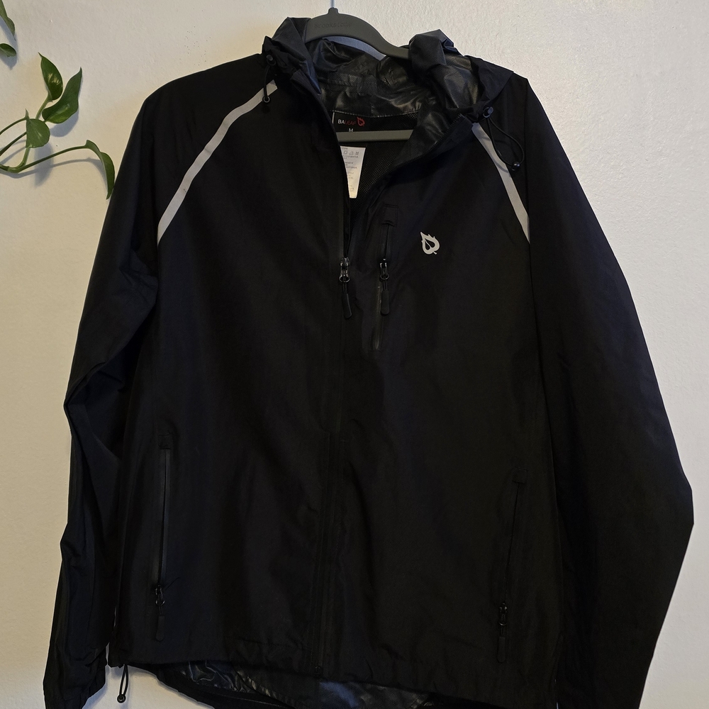 Baleaf Men's Black Windbreaker Jacket